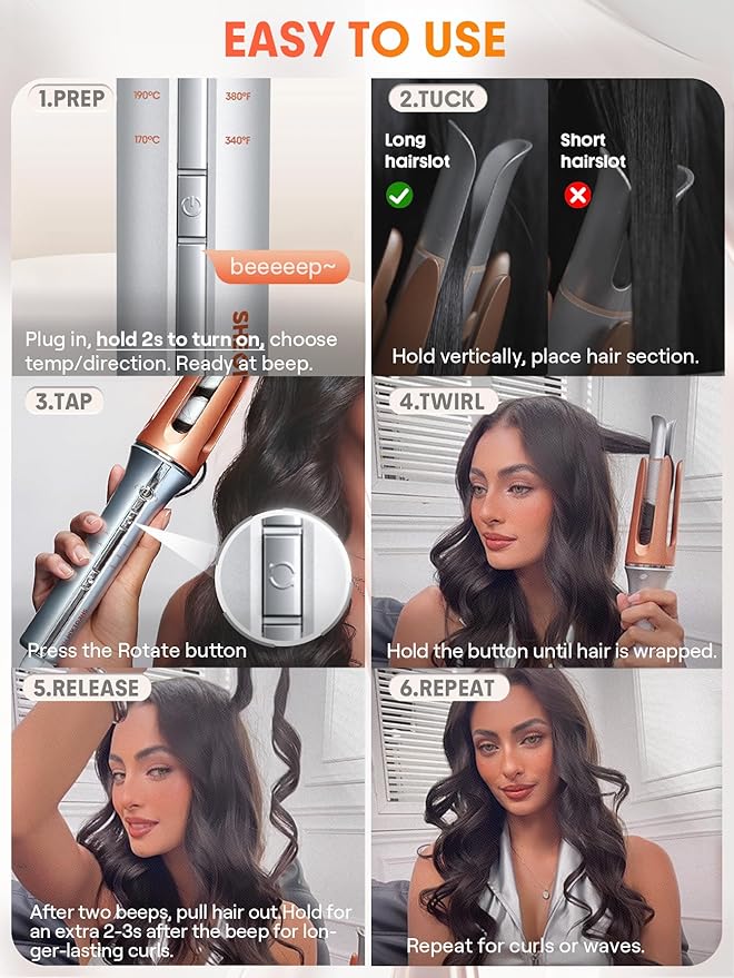 SHEGLAM HAIR – It-Curl One-Touch Instant Curler (Original) © 127.00 SAR