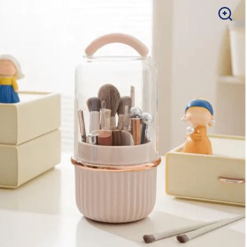 Rotating Brush Storage Bin